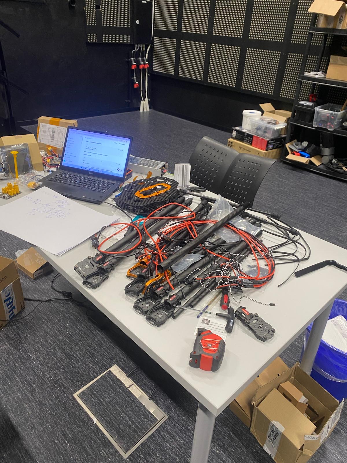 Tarot T18 Octocopter for Autonomous Water Sampling (MSc Thesis)